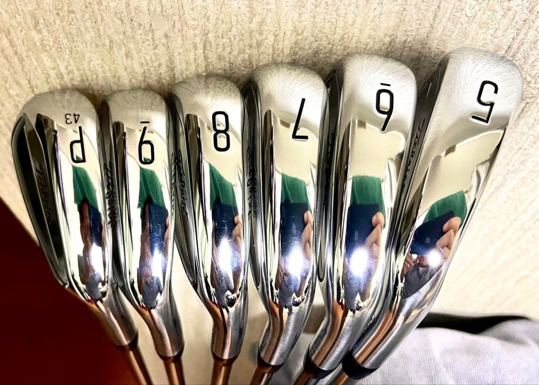 【ほぼ新品】2023 タイトリスト T200 アイアン6本（5-PW） セット