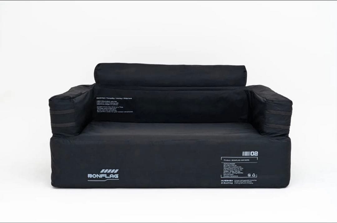 BONFLAG TacticalAirSofa ボンフラッグ 2人用　ブラック