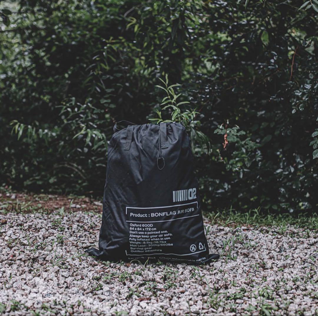 BONFLAG TacticalAirSofa ボンフラッグ 2人用　ブラック