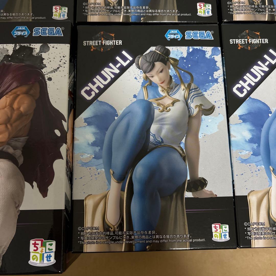 ストリートファイター6 ちょこのせ プレミアムフィギュア 8点