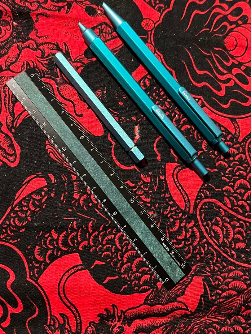 ペンケース　ボールペン　シャープペン　セット　RHODIA バハギア