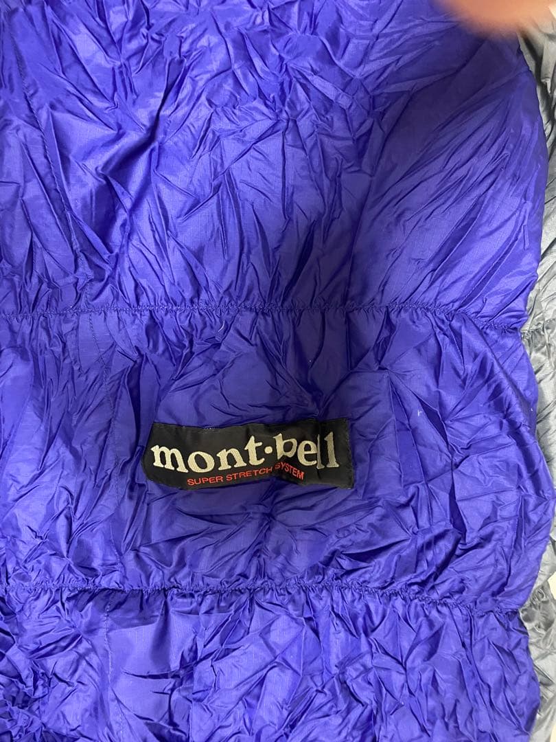 美品！人気の定番！モンベル！高品質 650FP ダウンハガー#2 収納袋付き！