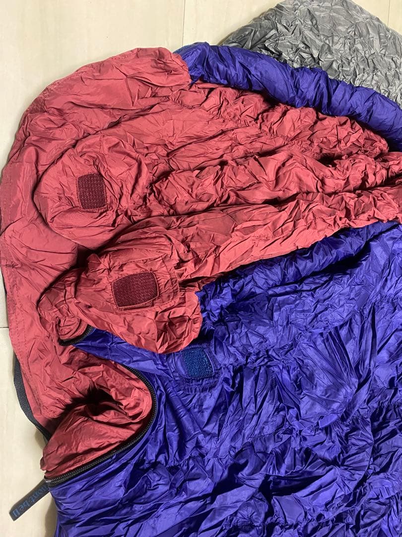 美品！人気の定番！モンベル！高品質 650FP ダウンハガー#2 収納袋付き！