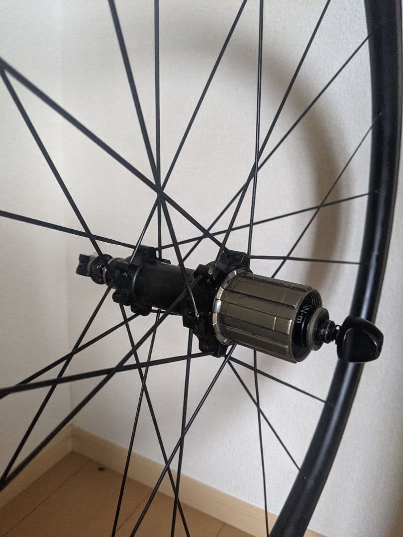 PRIME Black Edition 28 チューブラー リムホイールセット