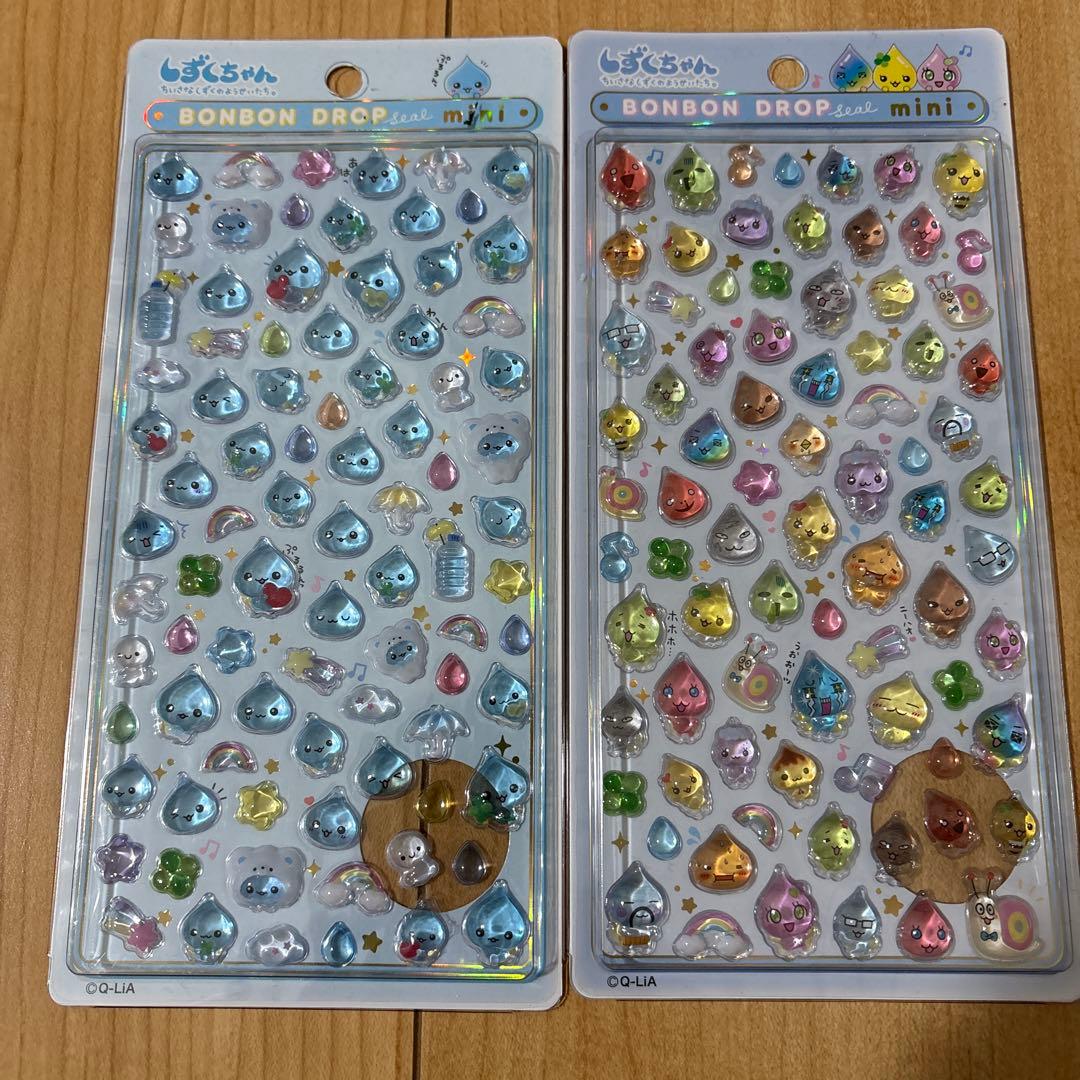（お取置き中）BONBON DROP しずくちゃん　ミニ シール 2