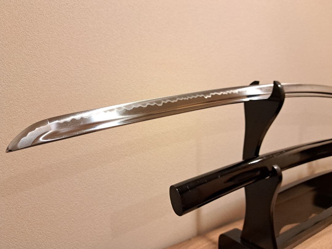 宮本武蔵 模造刀 大•小セット( 刀掛付き)