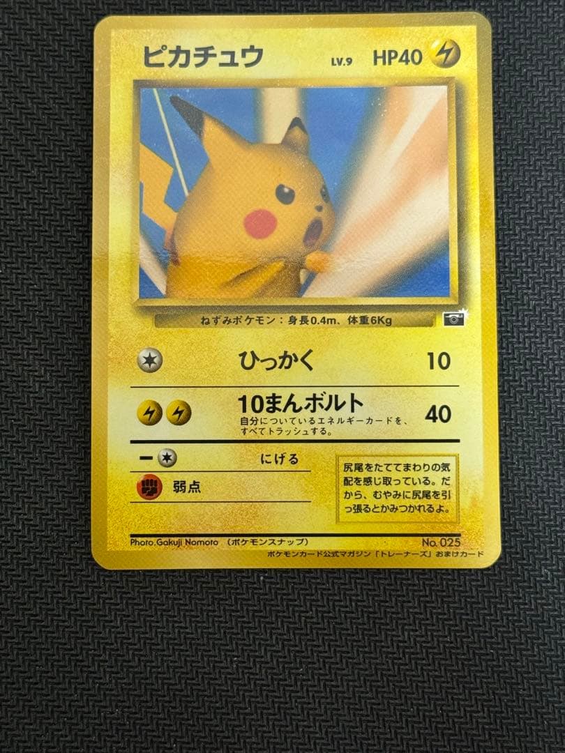 最終値下 希少 ピカチュウ Lv.9 ポケモンスナップ