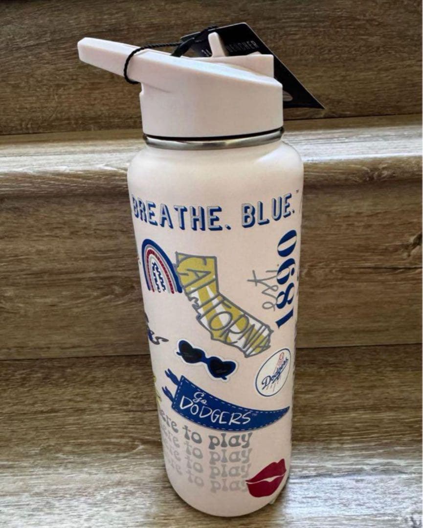 ロサンゼルス　ドジャース　ボトル　ステンレス　米国購入　新品