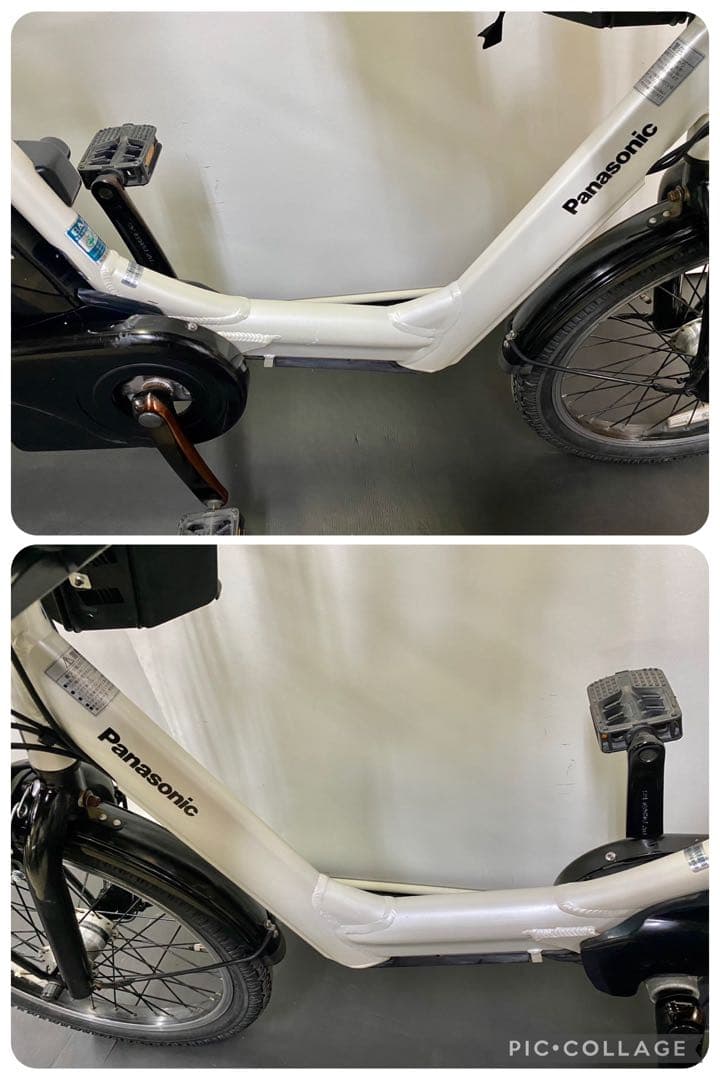 1年保証　新品部品多数　パナソニック　大容量　20インチ　電動アシスト自転車