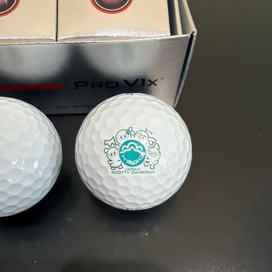 タイトリスト PRO V1X スコッティキャメロン×浜松シーサイドゴルフクラブ