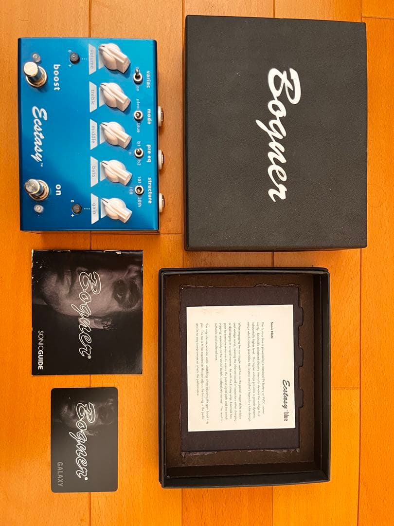 [お値下げ対応可]Bogner Ecstasy Blue ギターエフェクター