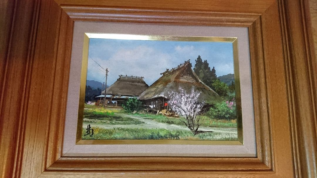 林 喜市郎 【春の農家】