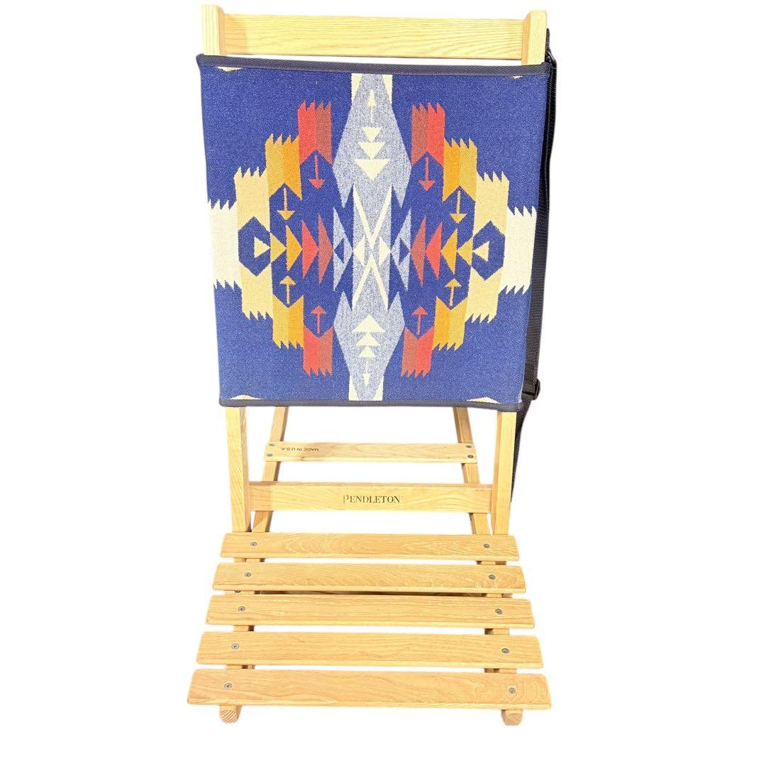 展示品 PENDLETON×BLUE RIDGE CHAIR WORKS 青