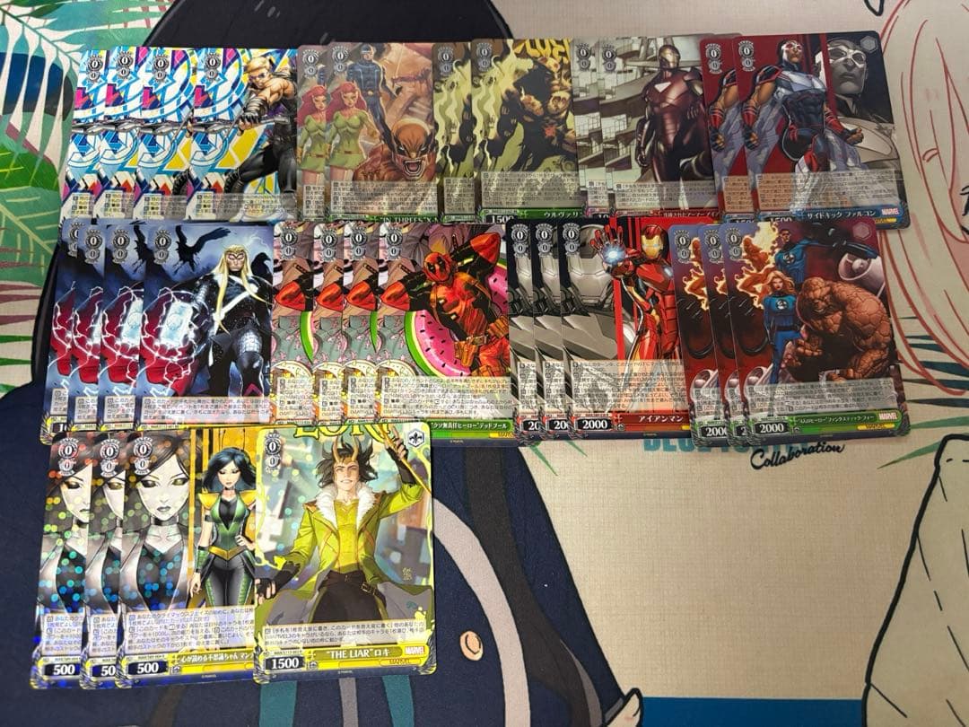 ヴァイスシュヴァルツ　8門MARVEL+α デッキ販売