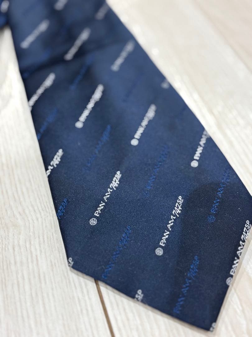 PAN AM パンナム ヴィンテージ 747SPプロモーション用 ネクタイ