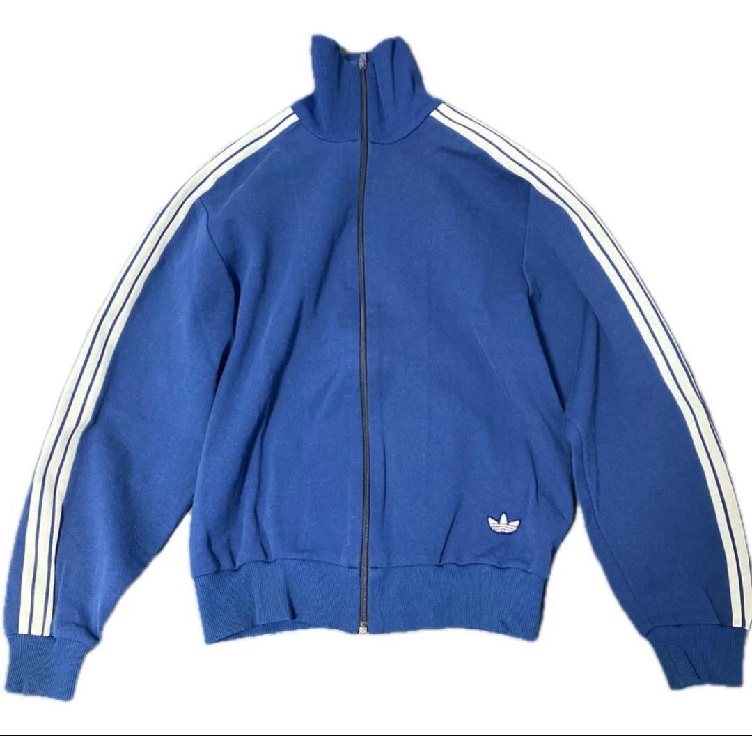 『美品』adidas ハイグレードジャージ サイズ3 青