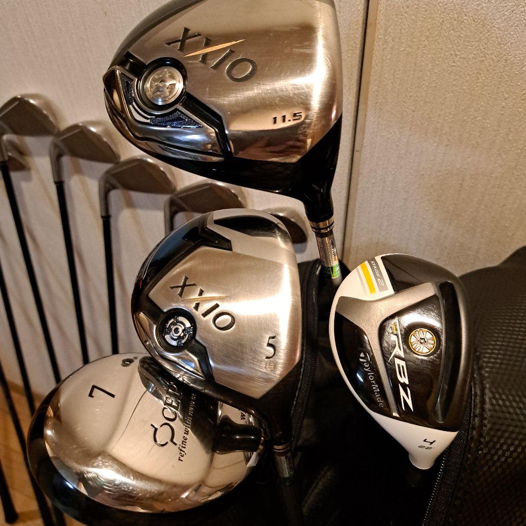 ゼクシオ　XXIOゴルフクラブセット　MIZUNOバッグ付き