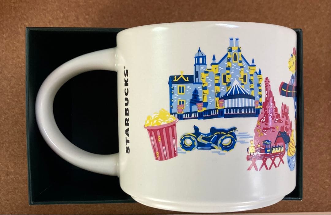 スターバックス　ディズニーコレクション　WDW マジックキングダム　マグカップ