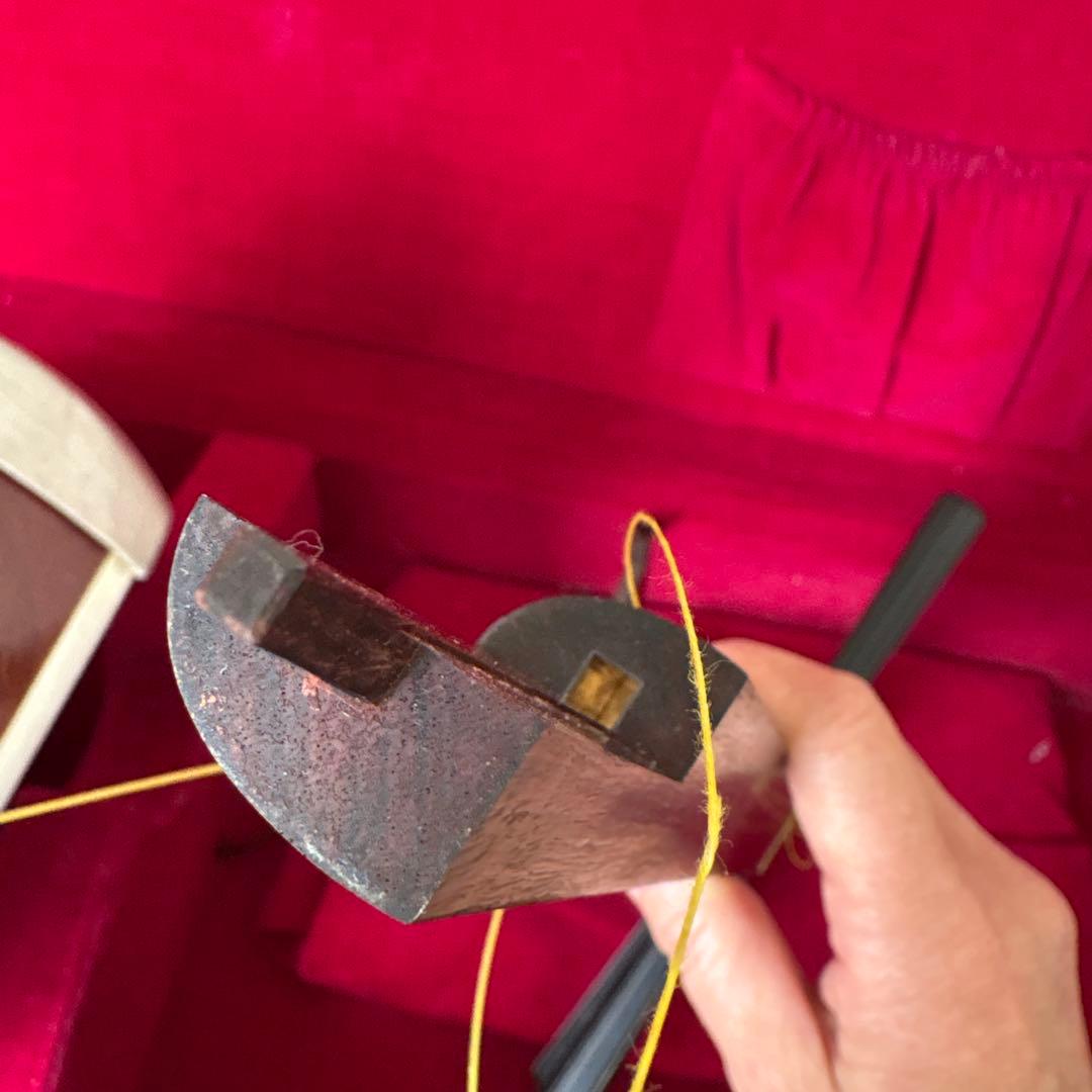 細棹三味線本体