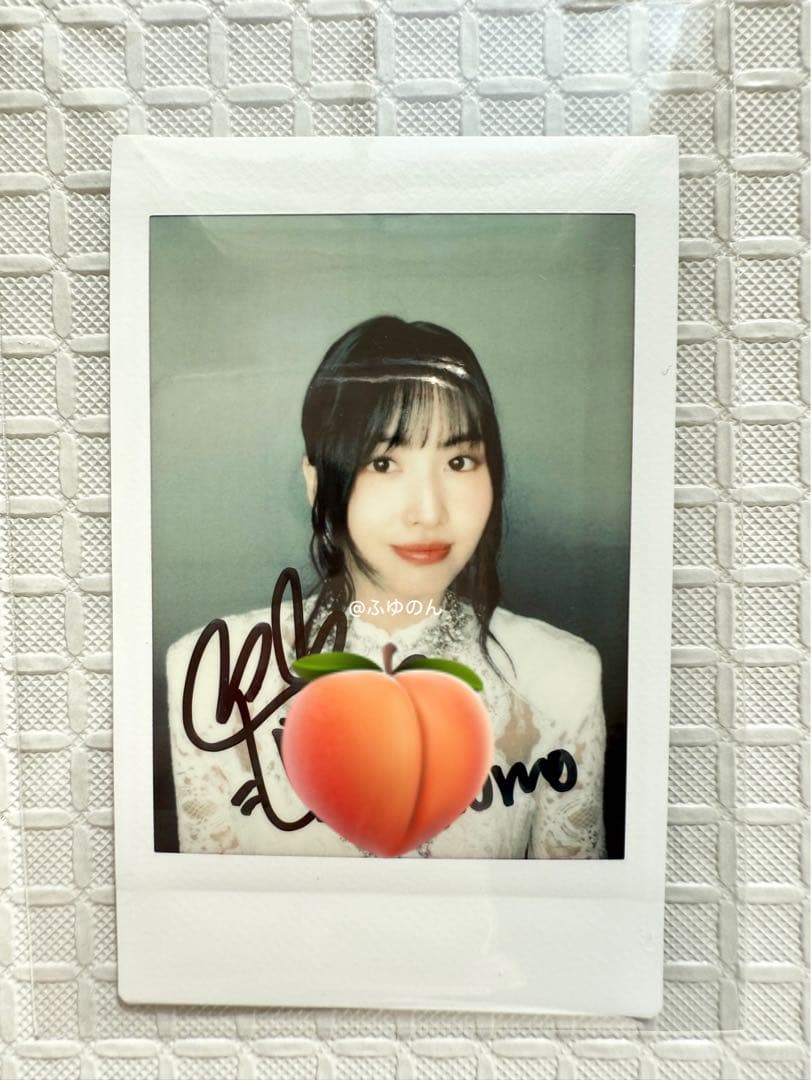 TWICE モモ 直筆サイン入りチェキ MISAMO Masterpiece