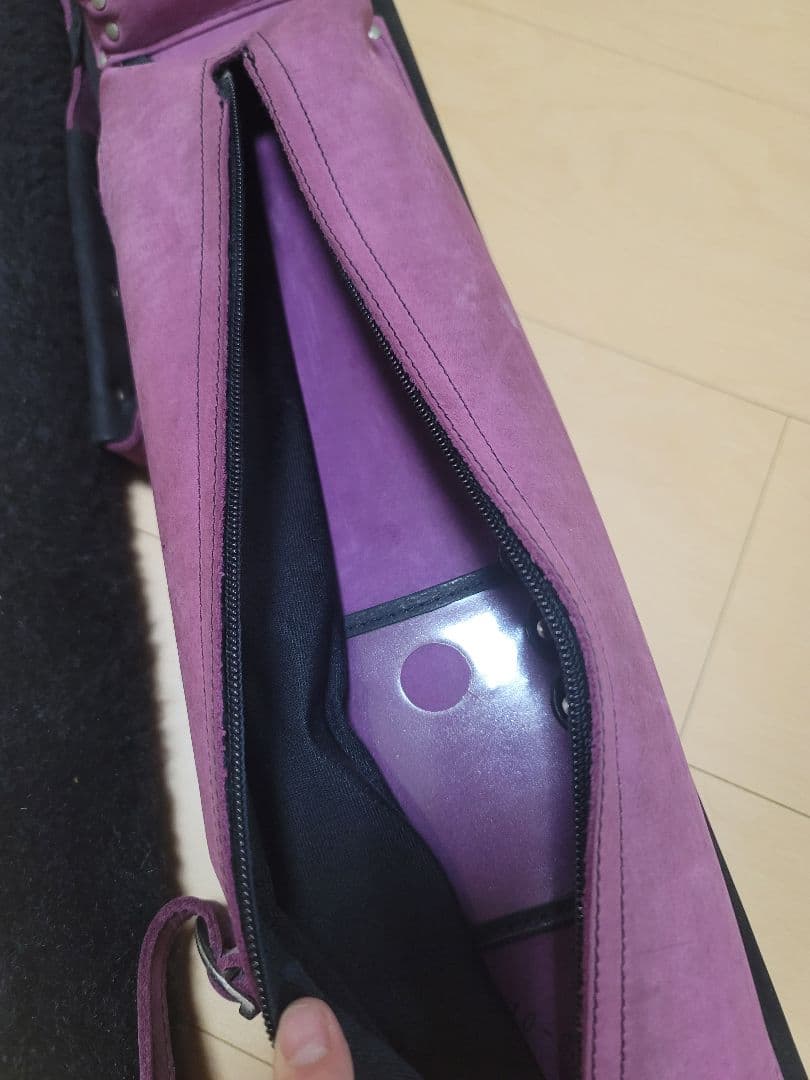 インストローク　キューケース　スエード