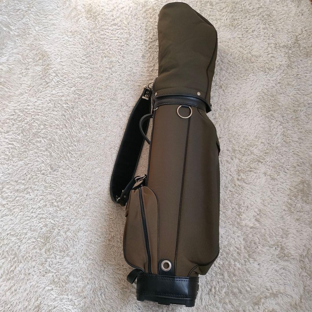 バーニーズニューヨーク キャディバッグ 6分割 カーキ シンプル