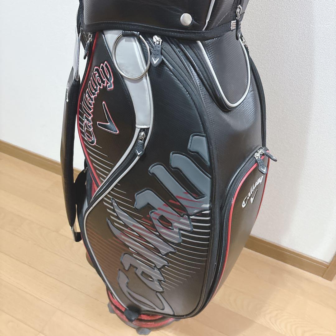 K457 Callaway ブラック キャディバッグ サインあり