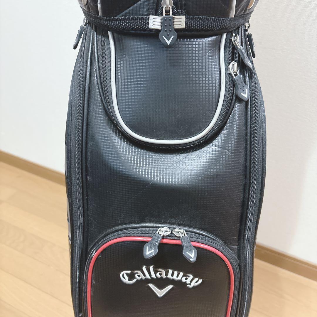 K457 Callaway ブラック キャディバッグ サインあり