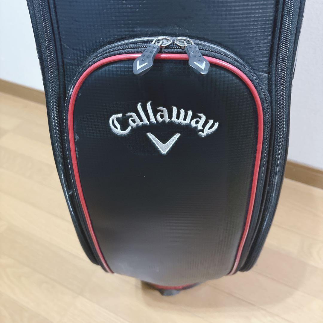 K457 Callaway ブラック キャディバッグ サインあり