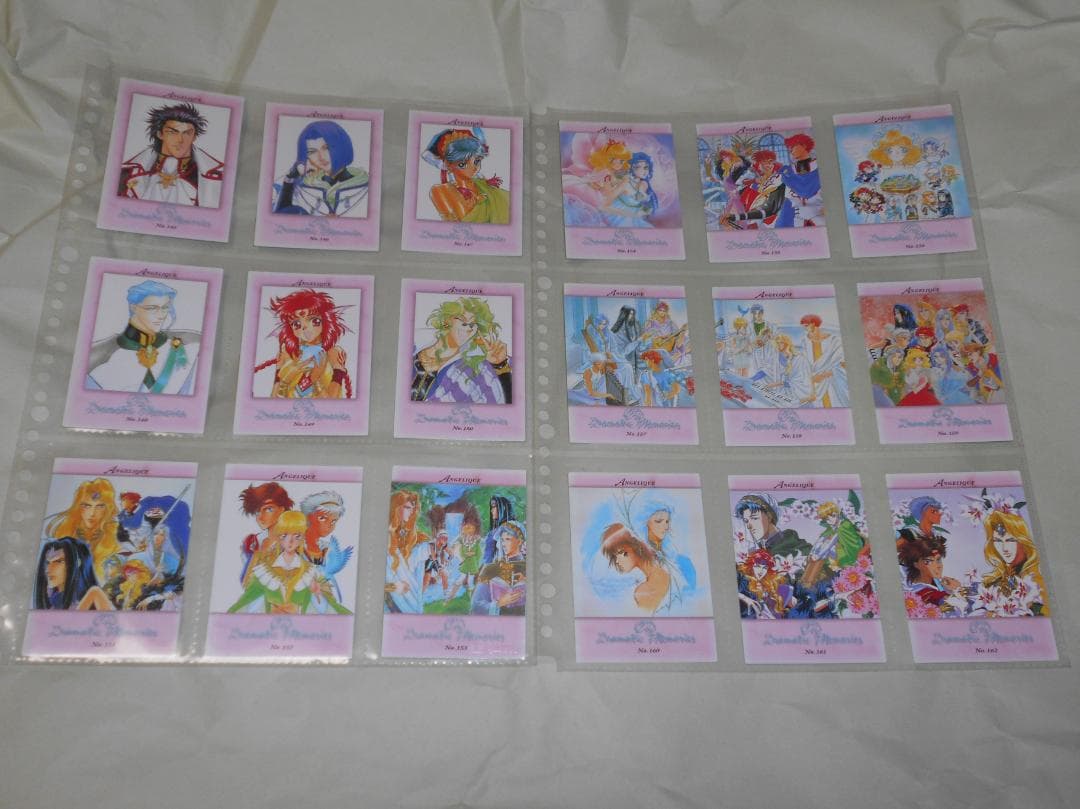 カードダスマスターズ トレカ　アンジェリーク パート1　Ⅰ　フルコンプ　189枚