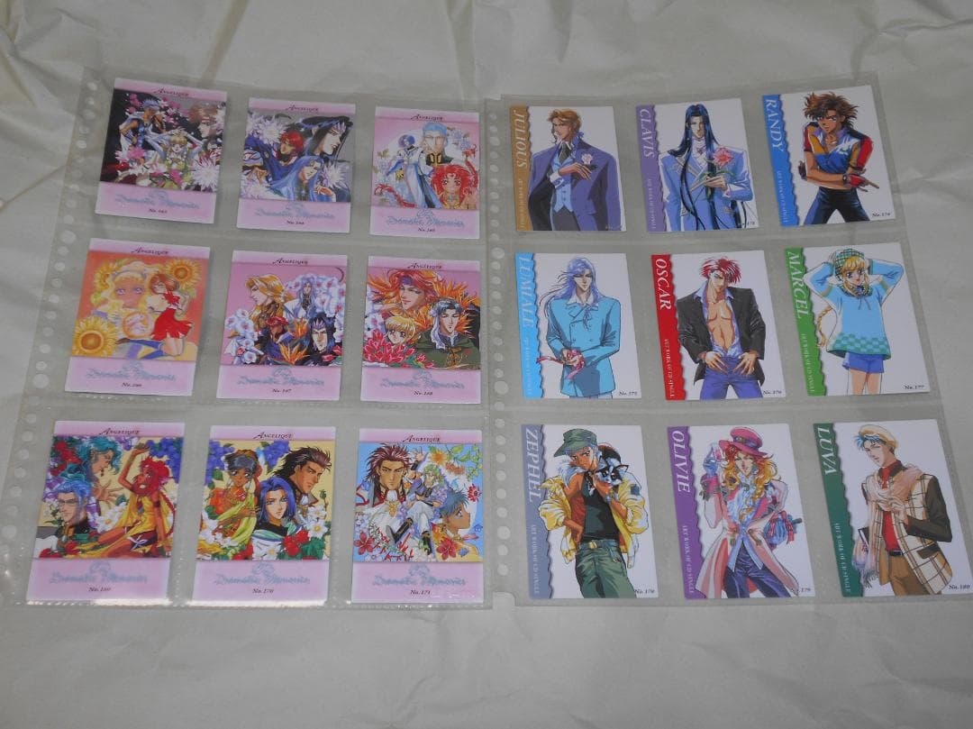 カードダスマスターズ トレカ　アンジェリーク パート1　Ⅰ　フルコンプ　189枚