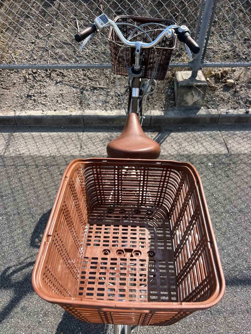 Panasonic VIVIDX電動アシスト自転車キレイな自転車26インチ