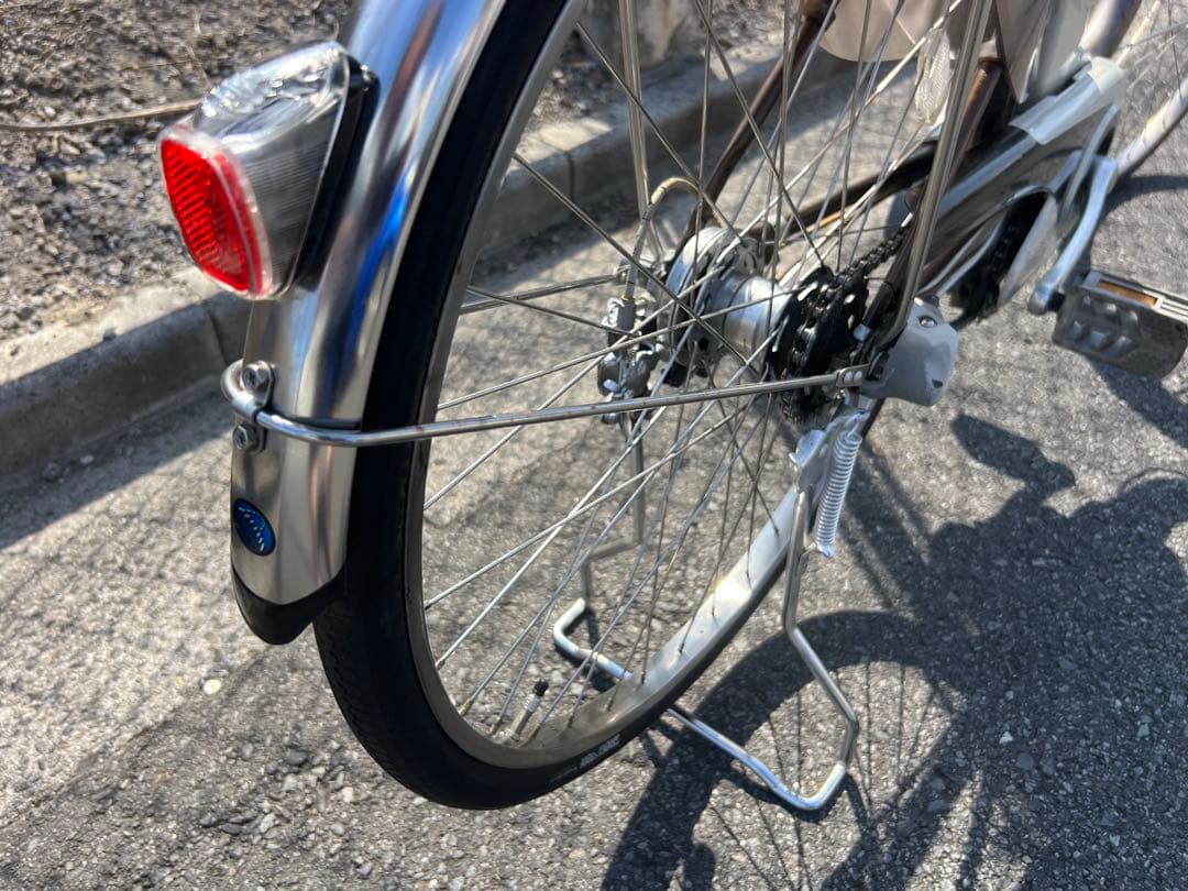 Panasonic VIVIDX電動アシスト自転車キレイな自転車26インチ