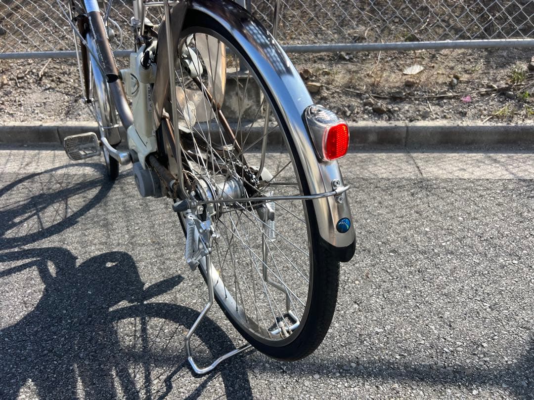 Panasonic VIVIDX電動アシスト自転車キレイな自転車26インチ