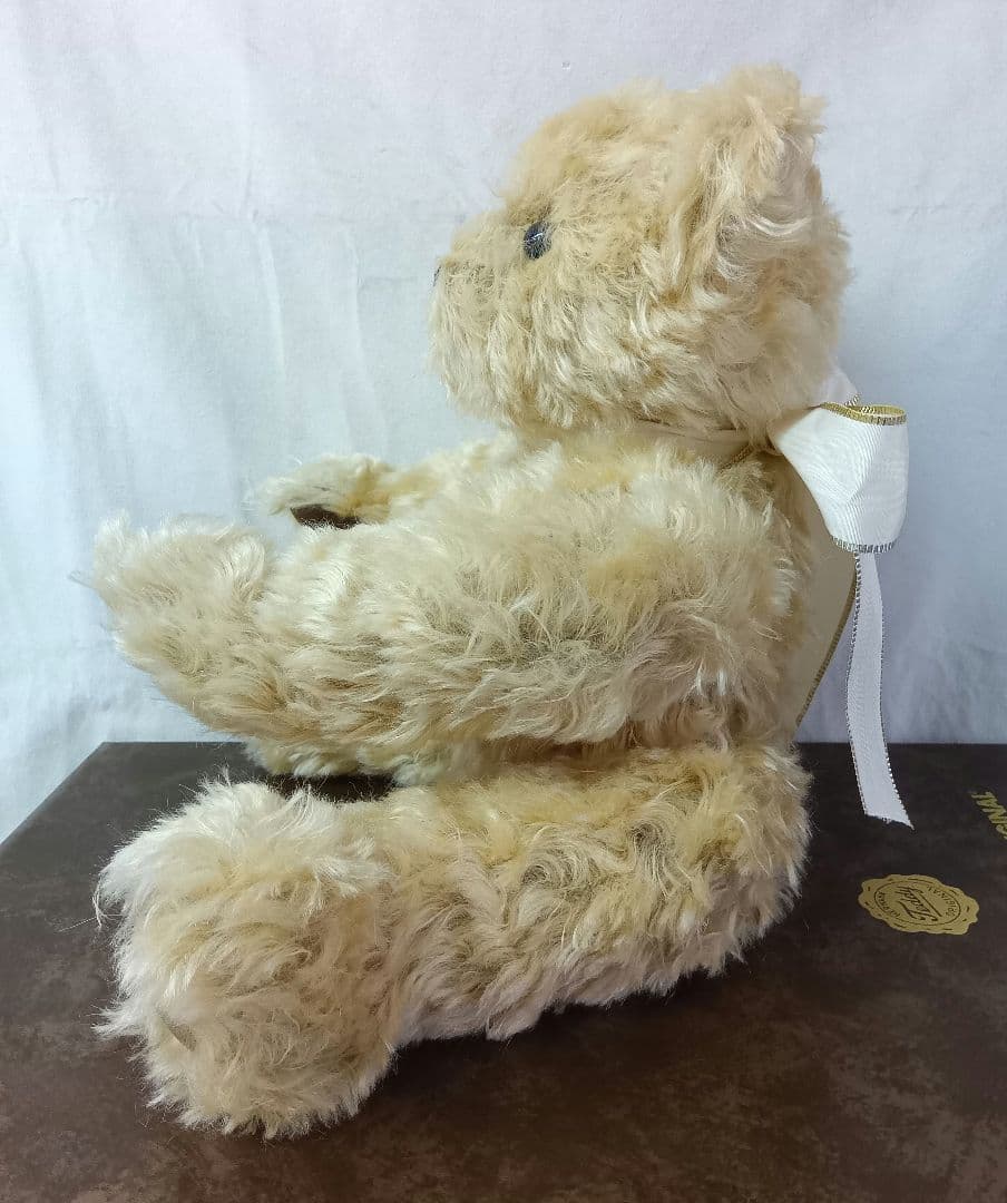 HERMANNハーマン社　100周年記念テディベア&プレート　2002年　ドイツ