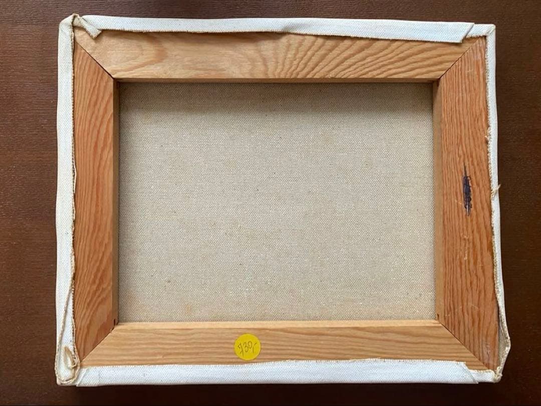 【真作】アルドー ALDO 油彩 3号 横 街角風景 #22902