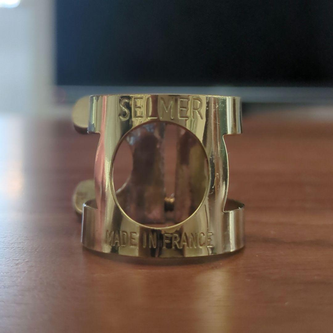 セルマー　リガチャー＆キャップ　セット　アルトサックス用