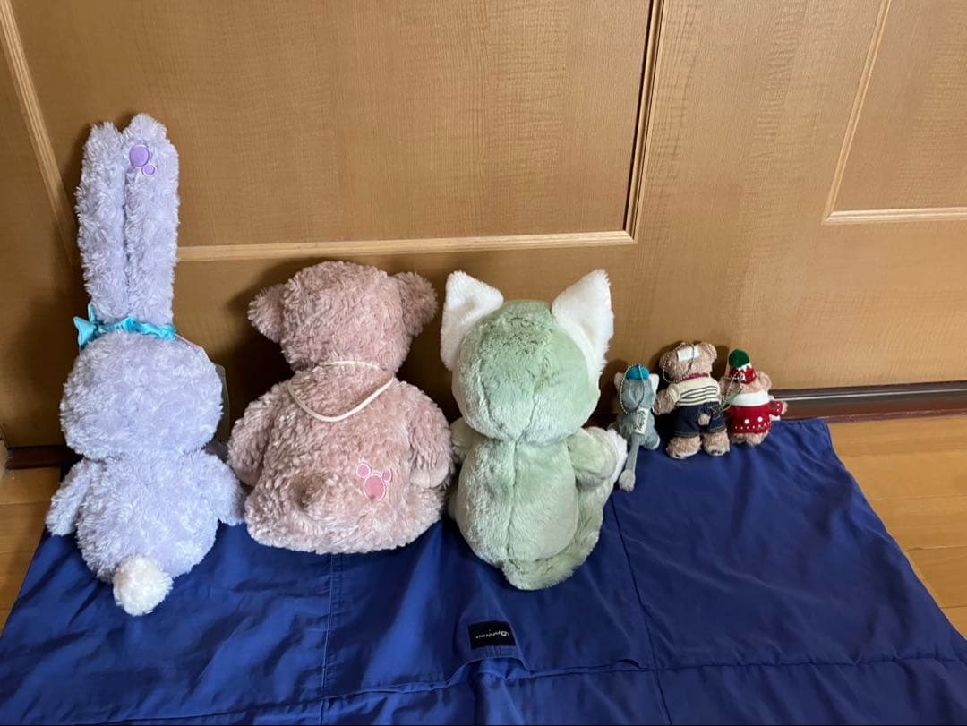 ディズニー　ぬいぐるみ　ぬいぐるみキーホルダー　ぬいぐるみキーチェーンセット