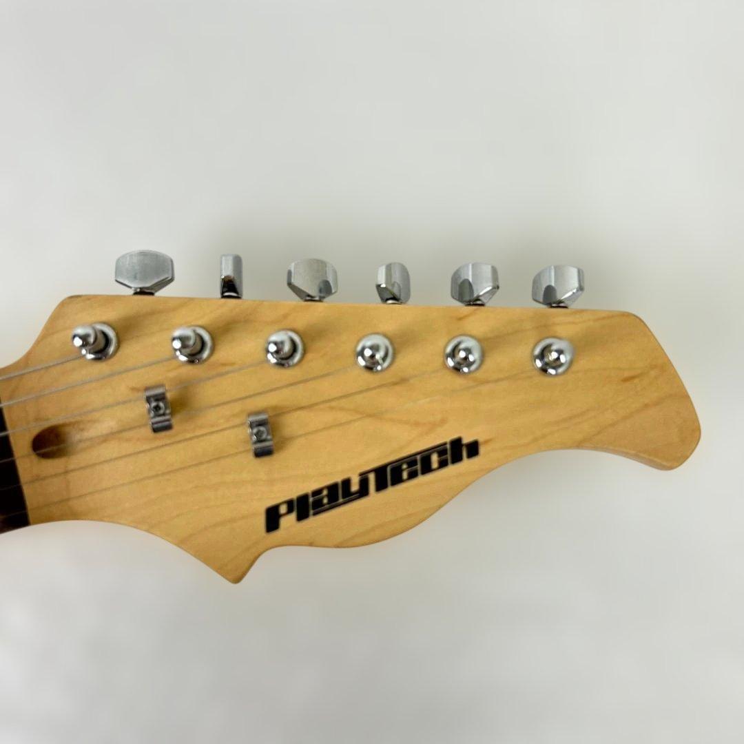 プレイテック　PlayTech　エレキギター　深緑色【ジャンク扱い】