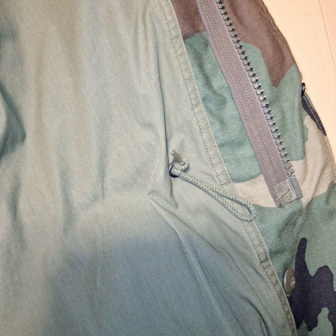 80sUSM65カモフィールドジャケット所属ワッペン階級章付実物使用感求める方へ