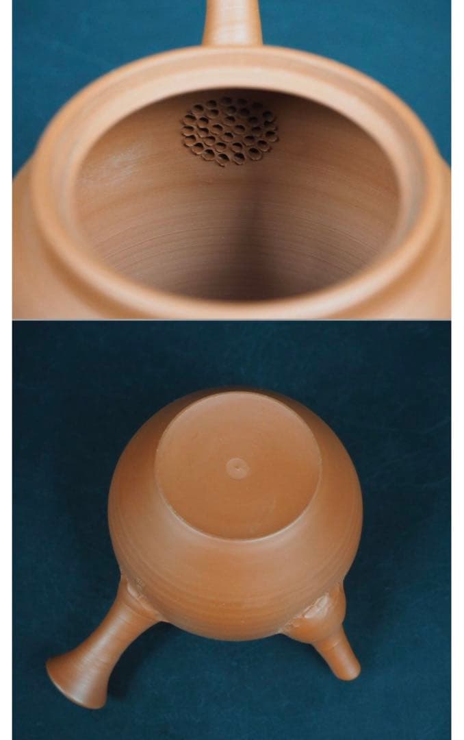 送料無料　人間国宝三代山田常山作 常滑焼 茶器セット 本物保証 未使用品　共箱