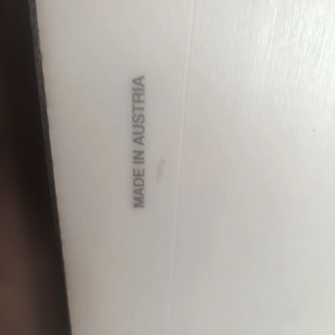 スノーボード グレーオレンジデザイン ビンディング、バック付き