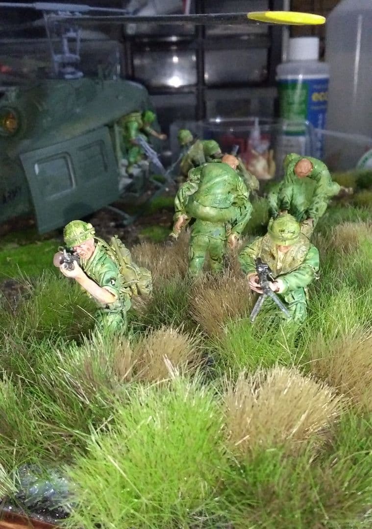 UH-1 ヘリコプター 1/35スケール 模型 ベトナム戦争