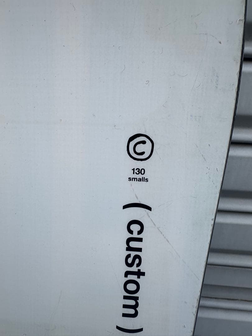 BURTON Custom スモールキャンバーツイン125サイズ