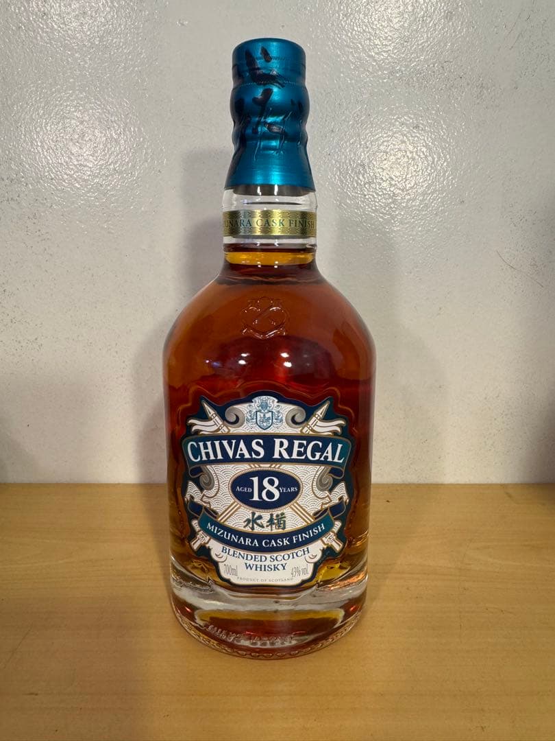 CHIVAS REGAL 18年 水楢　箱付