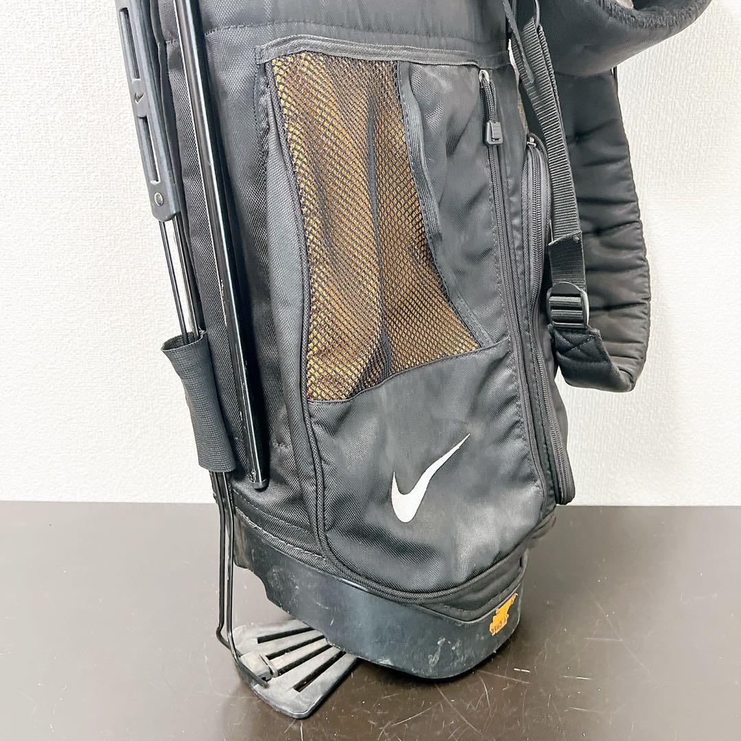 希少 NIKE ナイキ スタンドキャディバッグ IZZO高機能ストラップ4分割黒