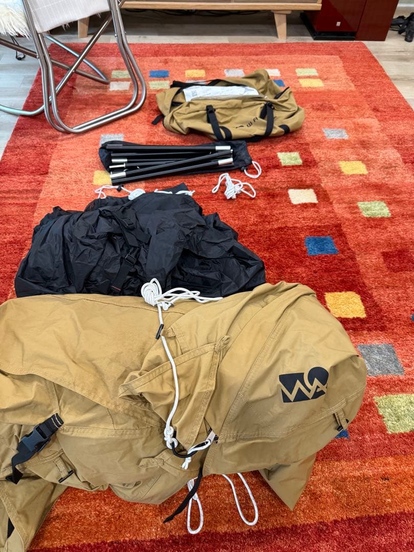 定価29,800円　美品WAQ alpha TC ワンポールソロテント