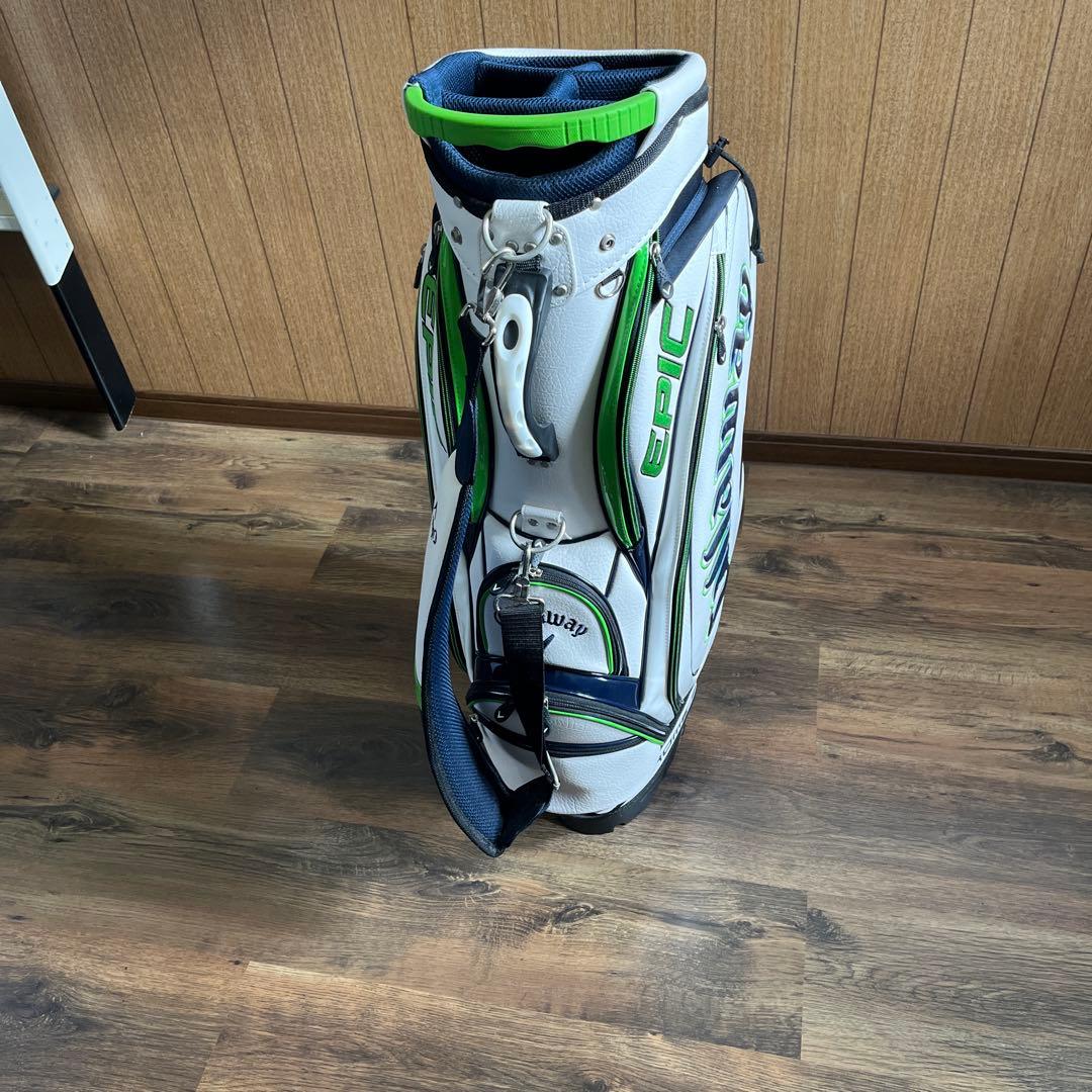 Callaway EPIC キャディバッグ ホワイト/グリーン