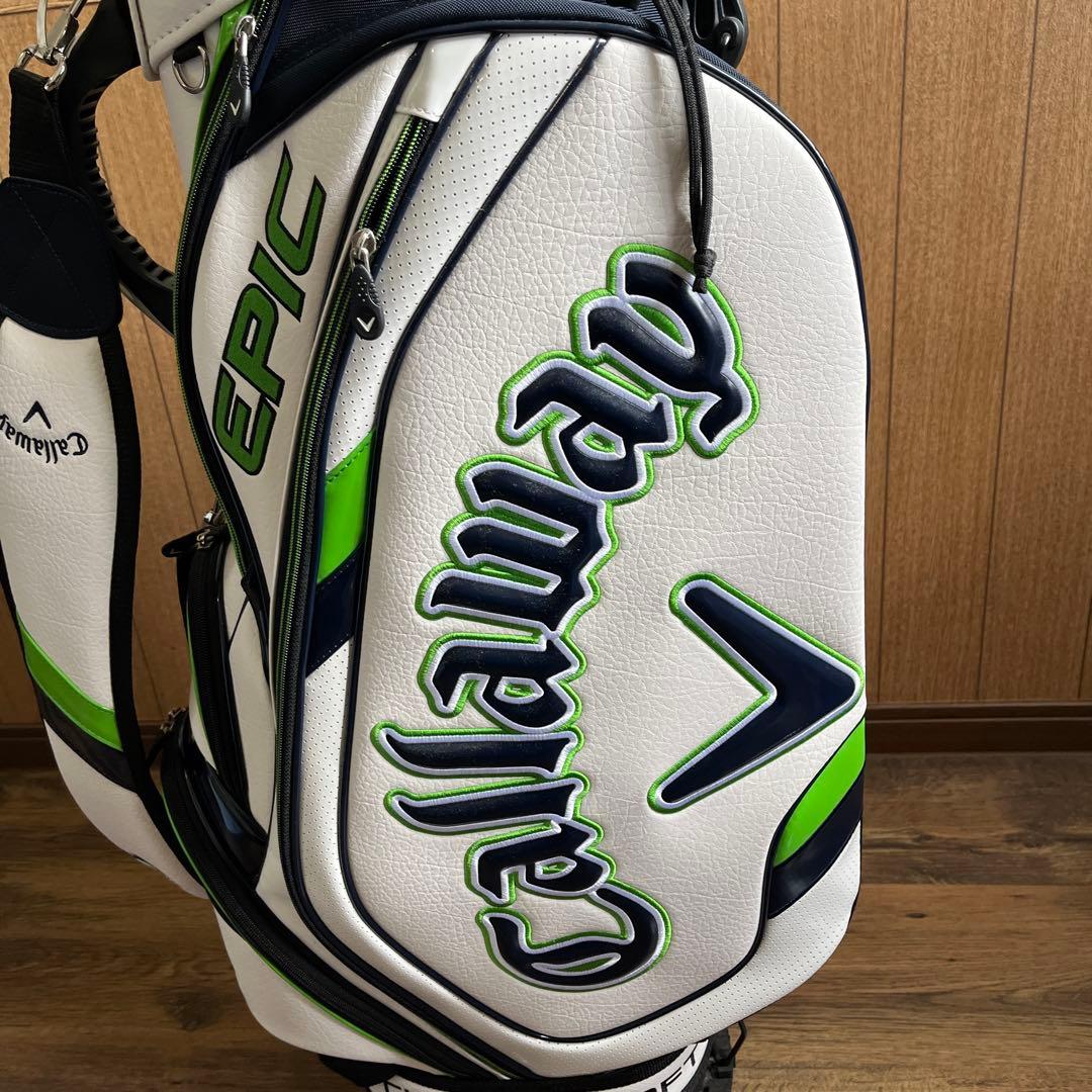 Callaway EPIC キャディバッグ ホワイト/グリーン