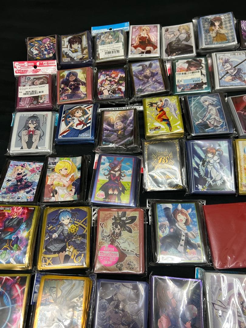 キャラスリーブ　ケース等　超大量まとめ売り　未使用多数　195点以上